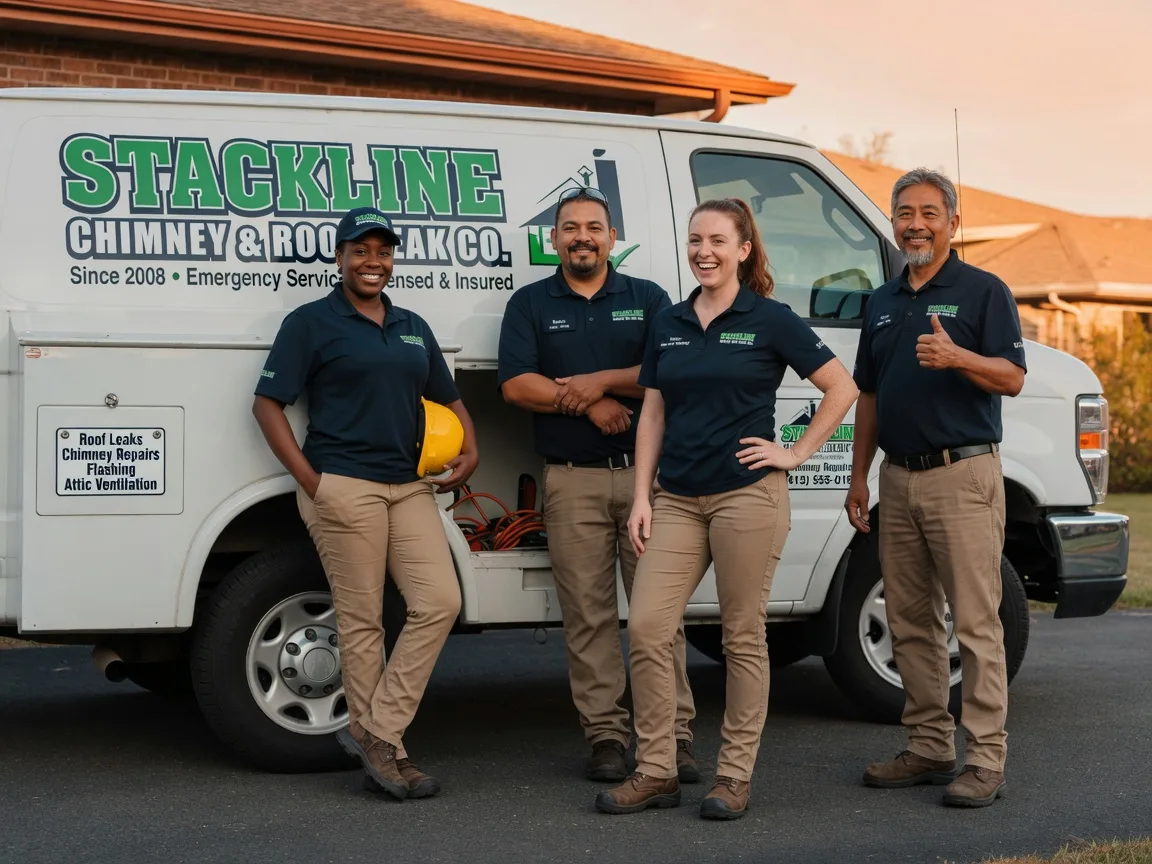 Chimney flashing repair company in Jesse, WV